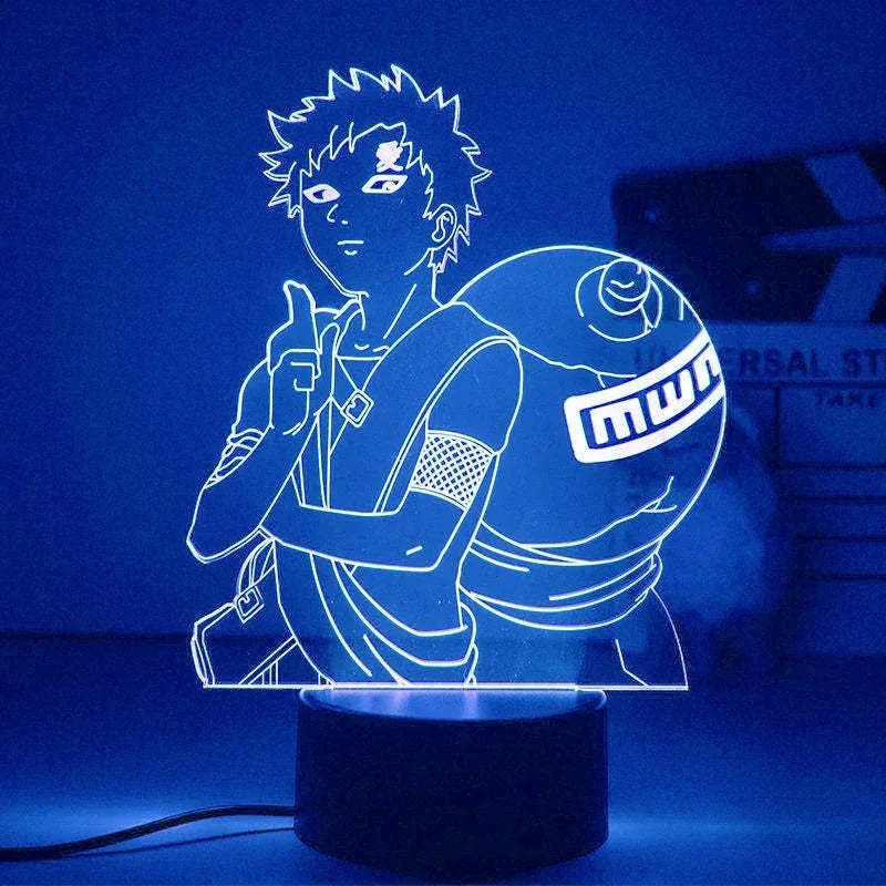 LED 3D Naruto - Gaara