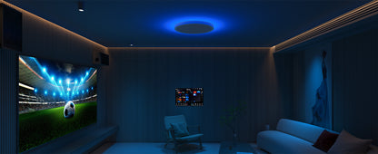 Plafonnier LED salon RGB