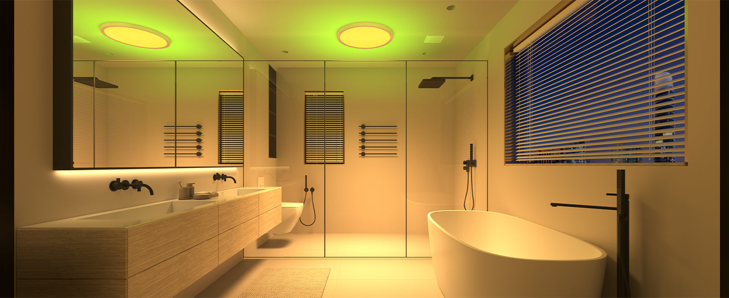 Plafonnier LED salon RGB