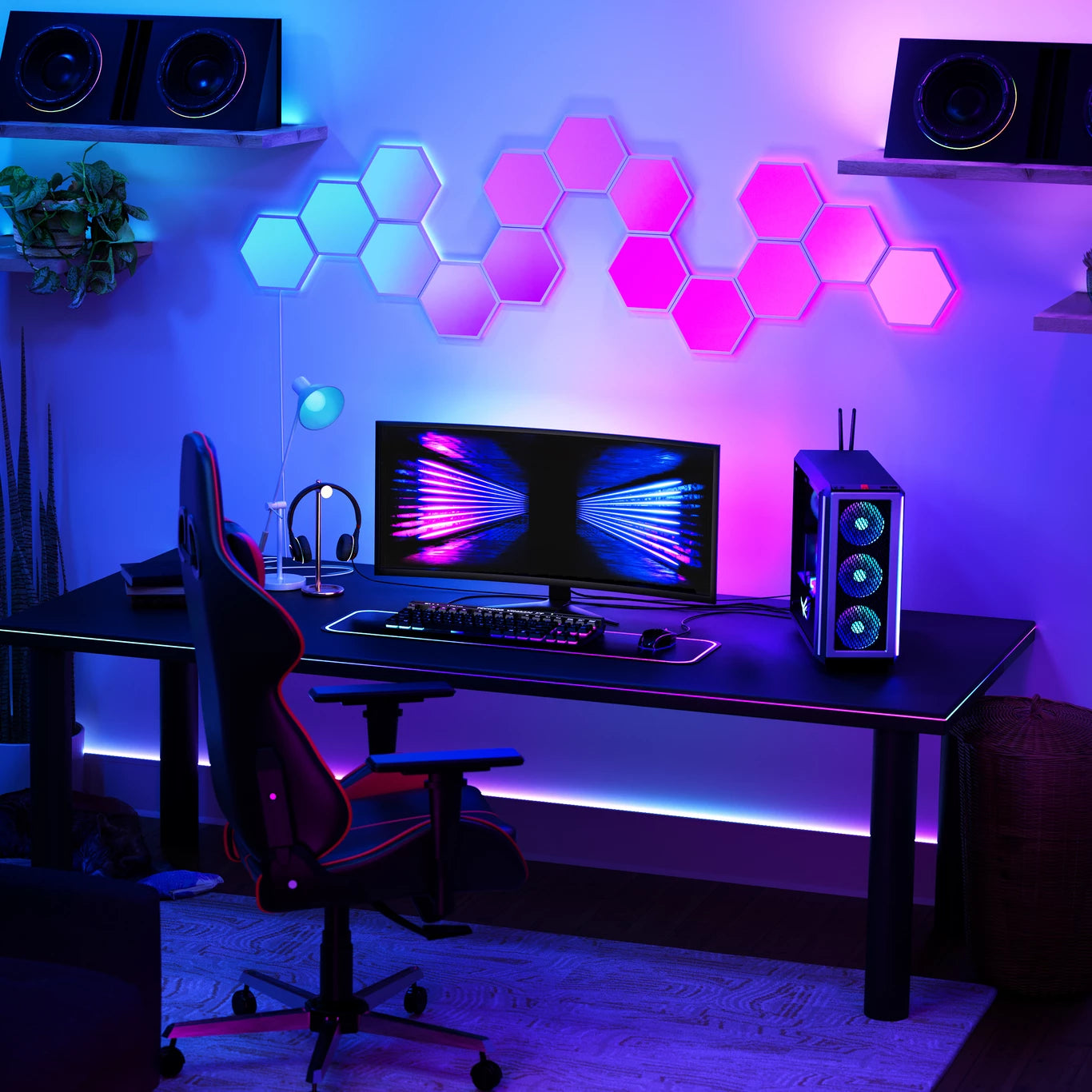 Panneaux LED Muraux RGB