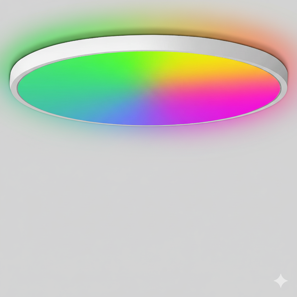 Plafonnier LED salon RGB