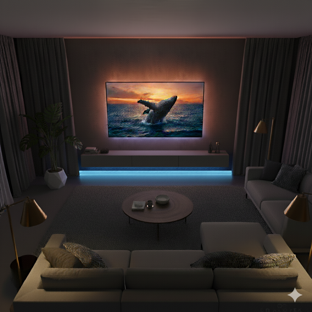 Bandes LED TV - Caméra