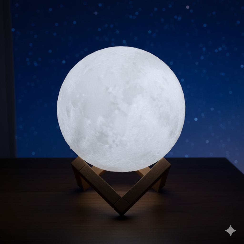 Lampe LED lune
