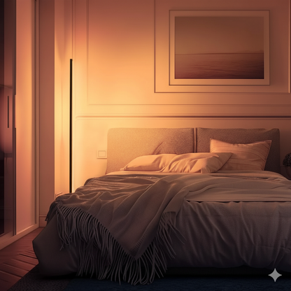 Lampe d'angle intelligente LED RGB