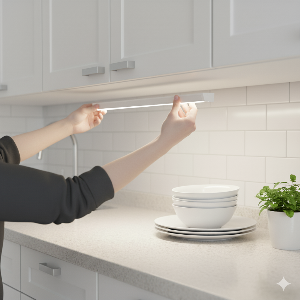 Veilleuse LED sans fil avec détecteur de mouvement