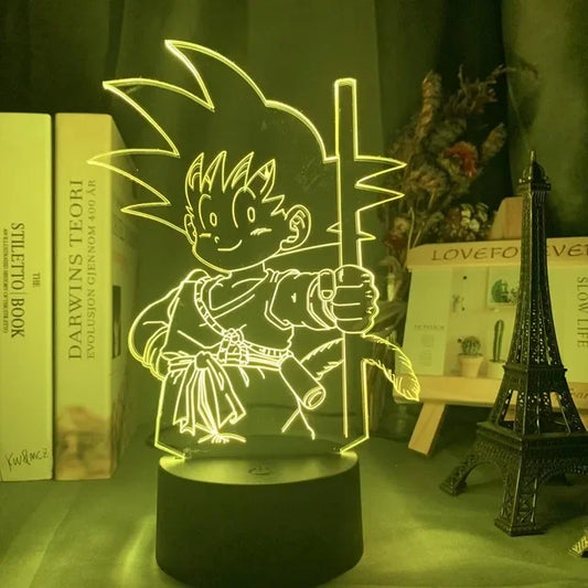LED 3D Dragon Ball - Goku