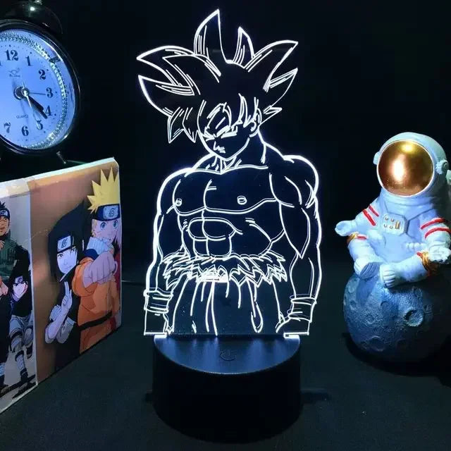 LED 3D Dragon Ball Super - Goku Ultra Instinct
