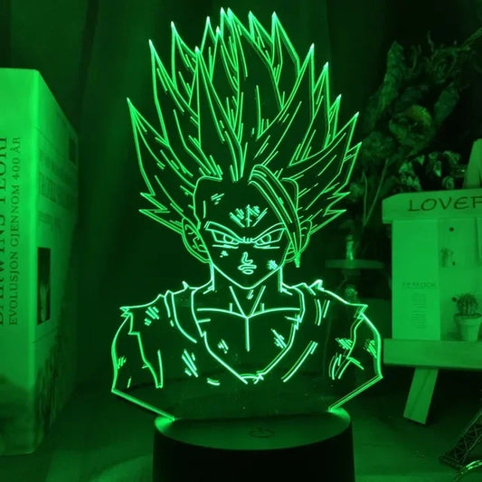 LED 3D Dragon Ball Z - Gohan SSJ2