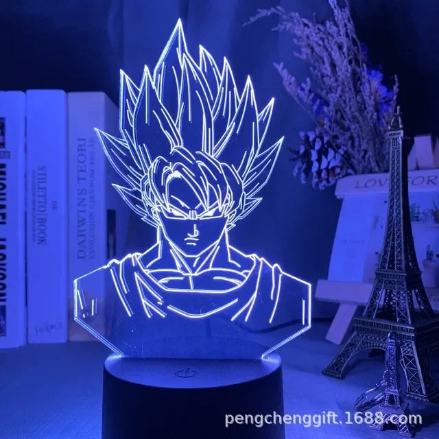 LED 3D Dragon Ball Z - Goku