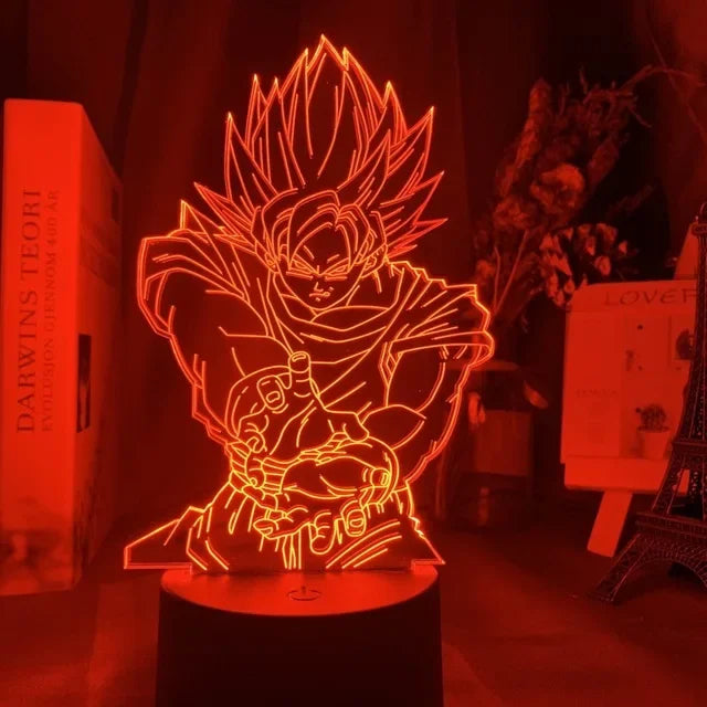 LED 3D Dragon Ball Z - Goku Kamehameha