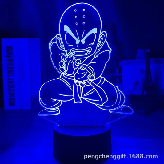 LED 3D Dragon Ball Z - Krilin