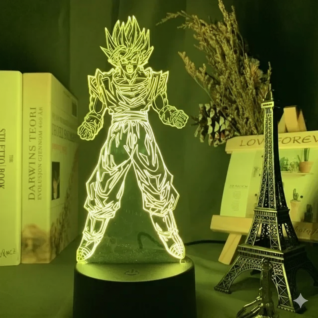 LED 3D Dragon Ball Z - Vegeto