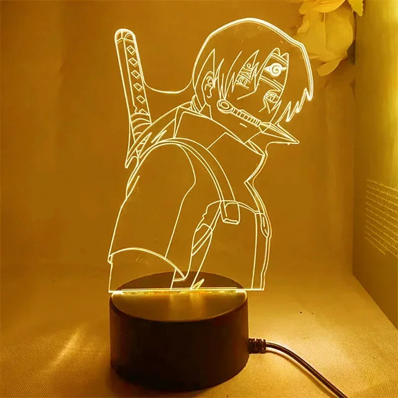 LED 3D Naruto - Itachi jeune