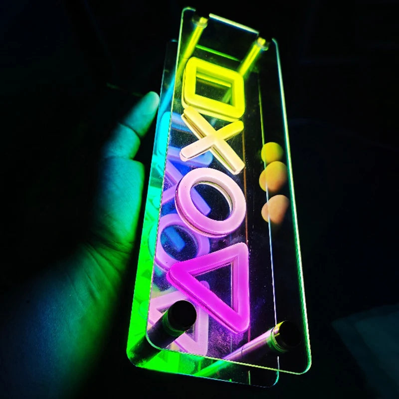Logo Playstation led - 3D