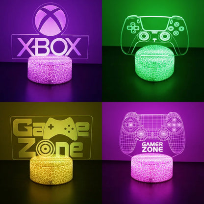 Lampe 3D LED - Logo Playstation