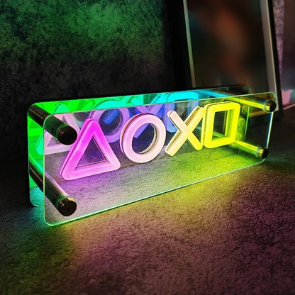 Logo Playstation led - 3D