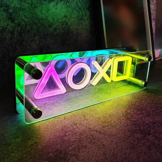 Logo Playstation led - 3D